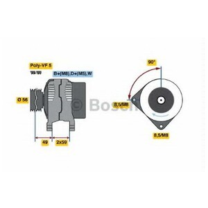 Фото Генератор Bosch 0 123 320 033