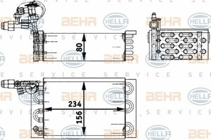 Фото Испаритель, кондиционер Behr Hella Service 8FV 351 211-411