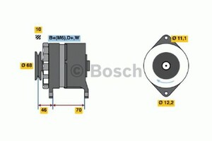 Фото Генератор Bosch 0 986 036 230