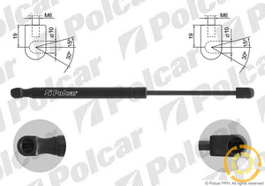 Фото Амортизатор крышки багажника и капота Polcar 2018AB
