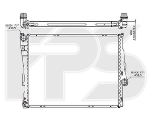 Фото Радиатор Forma Parts (FPS) FP14A26X