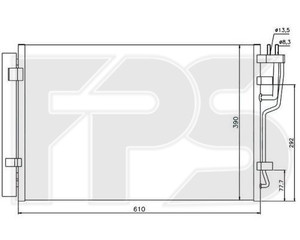 Фото Автозапчасть Forma Parts (FPS) FP32K509X