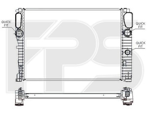 Фото Радиатор Forma Parts (FPS) FP46A1018P