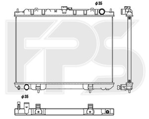 Фото Автозапчасть Forma Parts (FPS) FP50A616