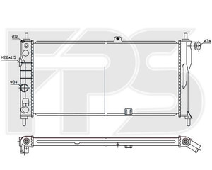 Фото Автозапчасть Forma Parts (FPS) FP52A254