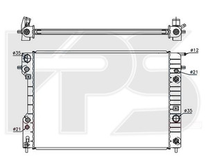 Фото Радіатор Forma Parts (FPS) FP52A319X