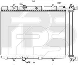 Фото Автозапчасть Forma Parts (FPS) FP54A154X