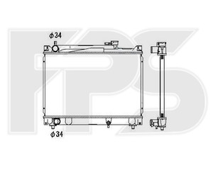 Фото Радиатор Forma Parts (FPS) FP68A516