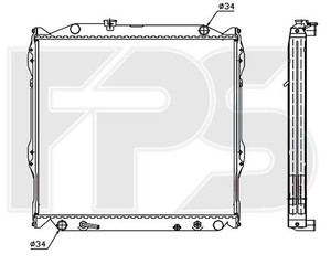 Фото Автозапчасть Forma Parts (FPS) FP70A540X