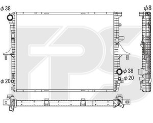 Фото Радіатор Forma Parts (FPS) FP74A1206