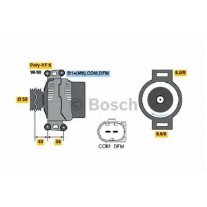 Фото Генератор Bosch 0 124 625 022