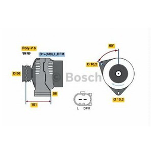 Фото Генератор Bosch 0 124 515 046