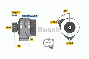 Фото Генератор Bosch 0 986 042 550