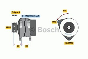 Фото Генератор Bosch 0 986 044 530