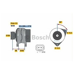 Фото Генератор Bosch 0 124 525 031