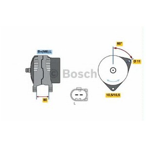 Фото Генератор Bosch 0 124 325 122