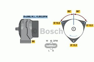 Фото Генератор Bosch 0 986 046 590