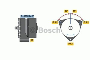 Фото Генератор Bosch 0 986 031 270