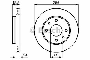 Фото Гальмівний диск Bosch 0 986 478 897