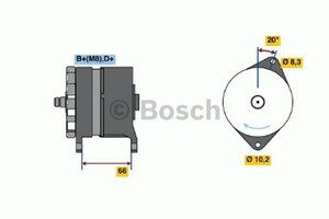 Фото Генератор Bosch 0 986 038 351