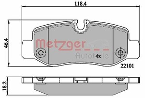 Фото Автозапчастина Metzger 1170894