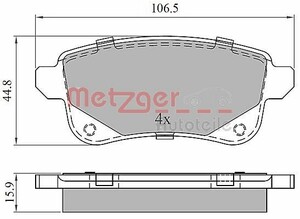 Фото Автозапчастина Metzger 1170909