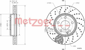 Фото Автозапчастина Metzger 6110735