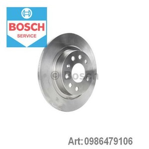 Фото Диск гальмівний (задній) Opel Signum/Vectra C 02-09 (278х12) Bosch 0 986 479 106