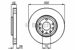 Фото Гальмівний диск Bosch 0 986 479 076