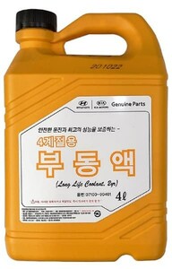 Фото Антифриз Long Life Coolant (4L) (Mobis Антифриз концентрат Long Life Colant (червоний) 4L ) Hyundai/Kia 0710000401