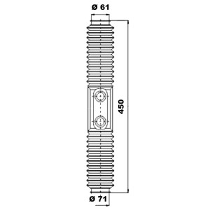 Фото Комплект пильовика, приводний вал Moog K150229