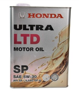 Фото Масло моторное honda ultra ltd 5w-30 sp / gf-6, 4 л Honda 0822899974