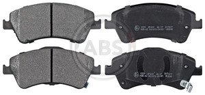 Фото Гальмівні колодки пер. Toyota Auris 07-12 (bosch) (150,8x62,5x19,5) ABS 37615