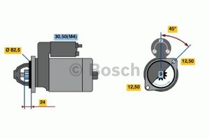 Фото Стартер Bosch 0 001 311 056