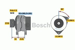 Фото Генератор Bosch 0 986 044 210