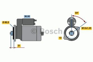 Фото Стартер Bosch 0 986 020 591