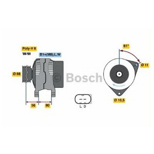 Фото Генератор Bosch 0 124 510 001