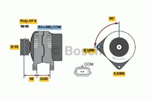 Фото Генератор Bosch 0 986 049 030