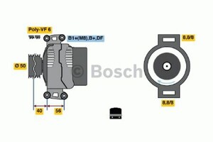 Фото Генератор Bosch 0 124 615 018