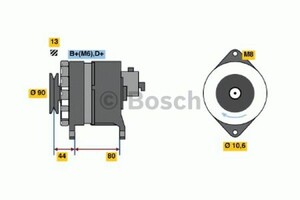 Фото Генератор Bosch 0 986 037 210