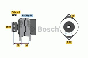 Фото Генератор Bosch 0 986 042 961