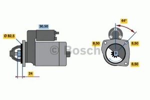 Фото Стартер Bosch 0 986 017 960