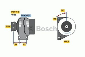 Фото Генератор Bosch 0 986 044 900