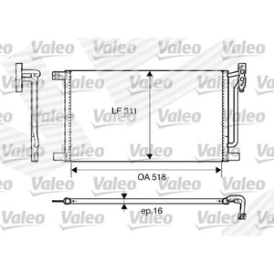 Фото Радіатор кондиціонеру Signeda RC415203VA