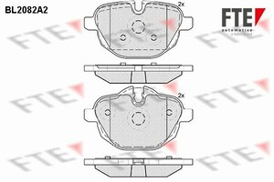 Фото Автозапчасть FTE (Valeo) BL2082A2