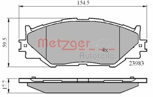 Фото Автозапчастина Metzger 1170867