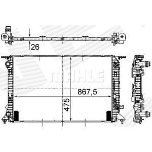 Фото Автозапчастина Signeda RA655113MH