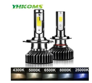 Фото Комплект ламп H7 LED  6500K YHKOMS H7 LED 6500K