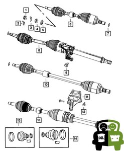 Фото Автозапчастина Chrysler 5105649AF