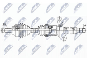 Фото Приводний вал NTY NPWBM190